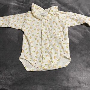 Adorable Baby Onesie with Bear Print